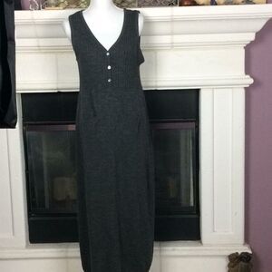 The Territory Ahead VTGsweater maxi jumper w/pockets